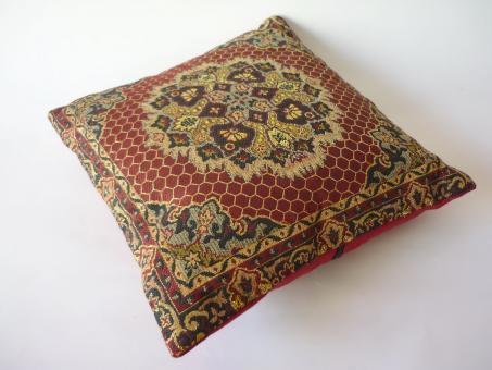 Eastern-Style Tapestry Throw Pillow