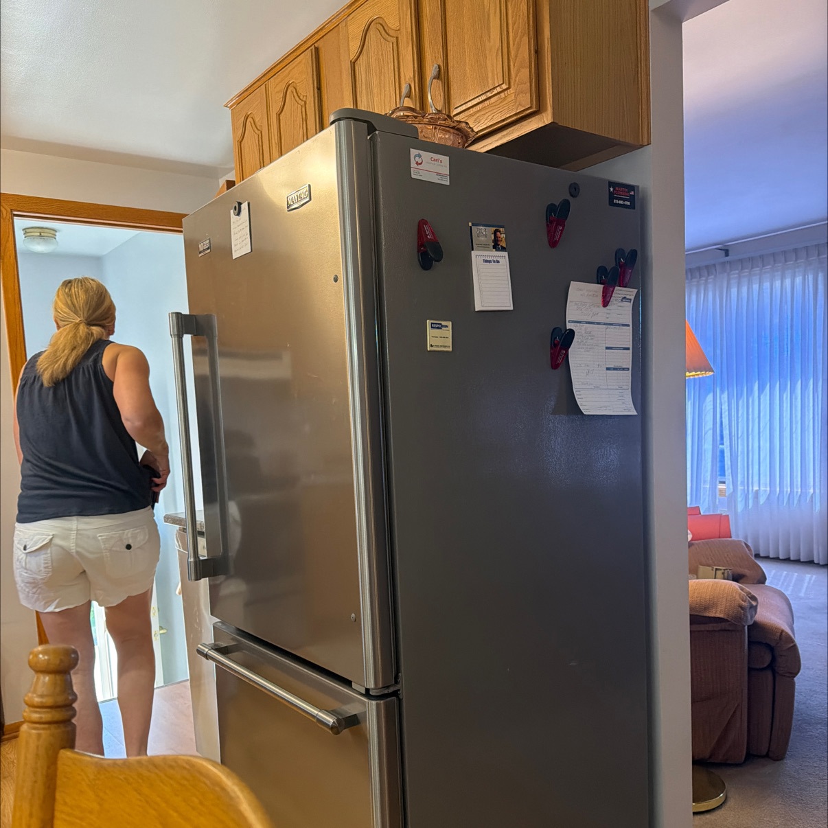Maytag Stainless Steel Bottom-Freezer Refrigerator with French Door Style