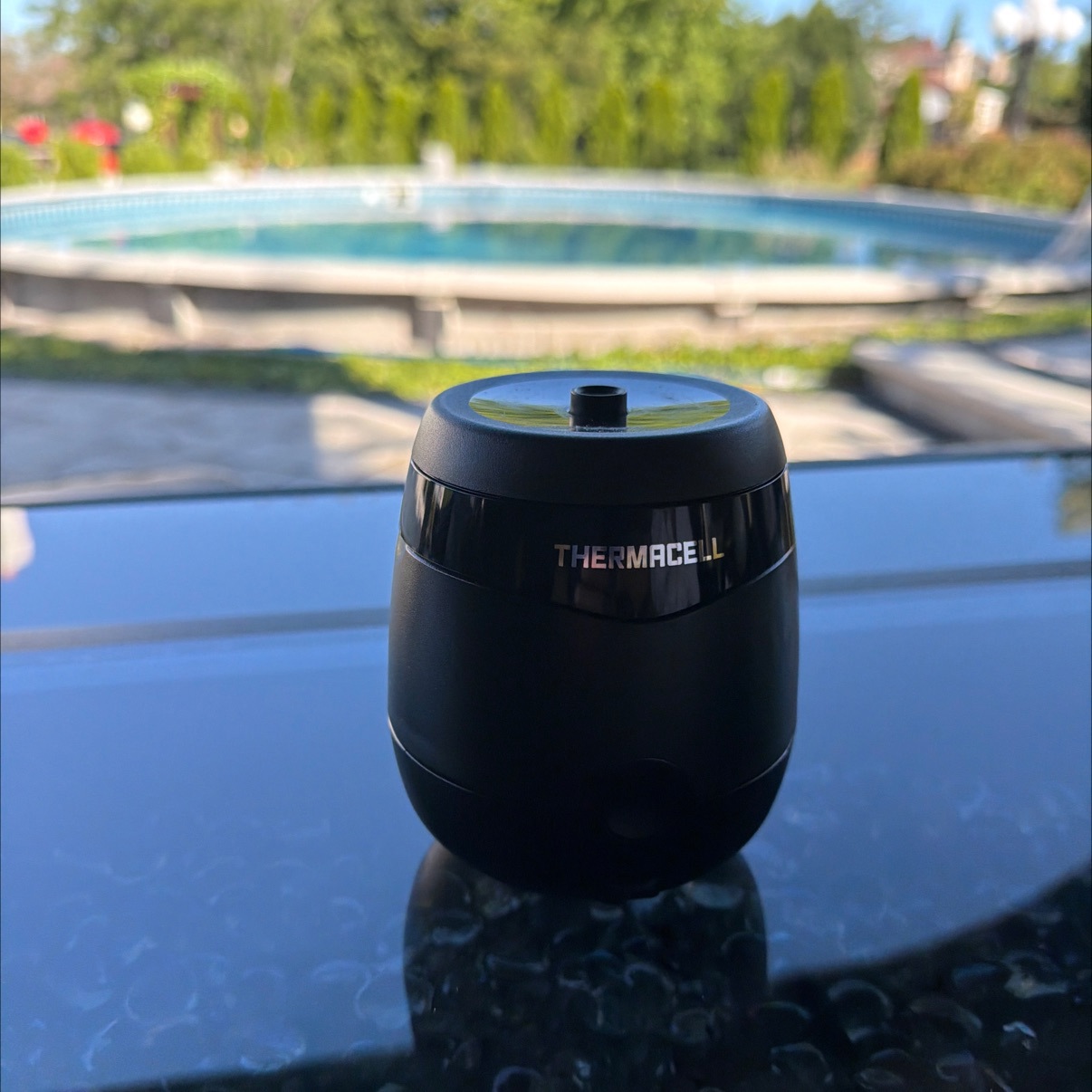 Thermacell Halo Mini Portable Mosquito Repeller – Black Outdoor Patio Device
